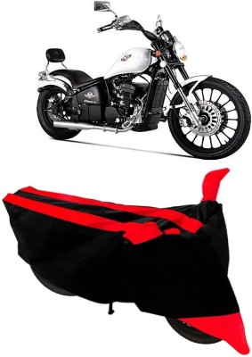 AutoKick Two Wheeler Cover for FAB Regal Raptor(Bobber 350, Red)