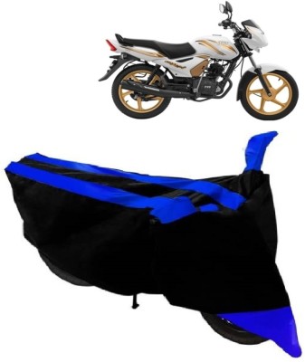 AutoKick Two Wheeler Cover for TVS(Star City, Blue)