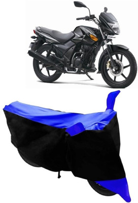 AutoKick Two Wheeler Cover for TVS(Flame SR125, Blue)