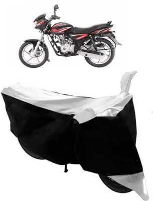 AutoRock Two Wheeler Cover for Bajaj(Discover 125 DTS-i, White)