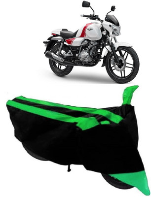 AutoKick Two Wheeler Cover for Bajaj(V 150, Green)