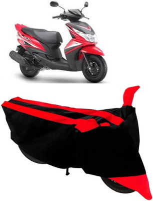 AutoRock Two Wheeler Cover for Yamaha(Ray Z, Red)