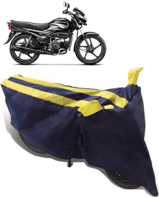 AutoRock Two Wheeler Cover for Hero(Super Splendor, Yellow)