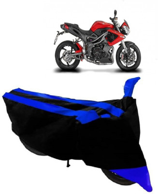 AutoKick Two Wheeler Cover for DSK Benelli(TNT R, Blue)
