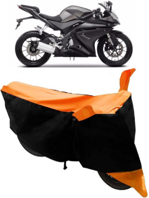 AutoKick Two Wheeler Cover for Yamaha(YZF, Orange)