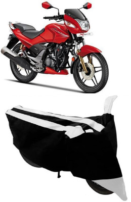 Elegance Two Wheeler Cover for Honda(CBZ Extreme, White)