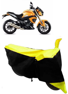 THE REAL ARV Waterproof Two Wheeler Cover for Mahindra(Mojo, Yellow)