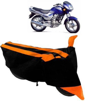 Elegance Two Wheeler Cover for TVS(Victor GLX, Orange)
