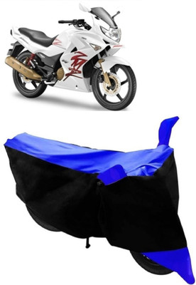 Yuneik Two Wheeler Cover for Hero(Karizma, Blue)