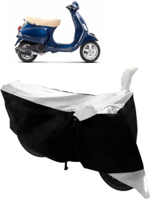SUNONA Waterproof Two Wheeler Cover for Piaggio(Vespa LX, White)