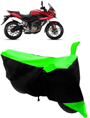 AutoKick Two Wheeler Cover for Bajaj(Pulsar AS 150, Green)