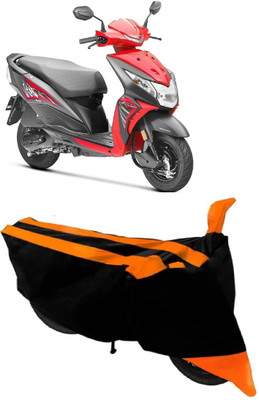 APNEK Two Wheeler Cover for Honda(Deo, Orange)