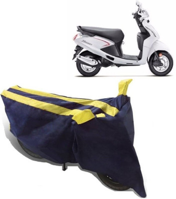AutoKick Two Wheeler Cover for Hero(Pleasure, Yellow)
