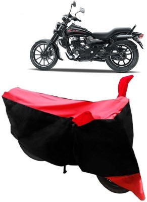 AutoRash Two Wheeler Cover for Bajaj(Avenger 150 Street, Red)