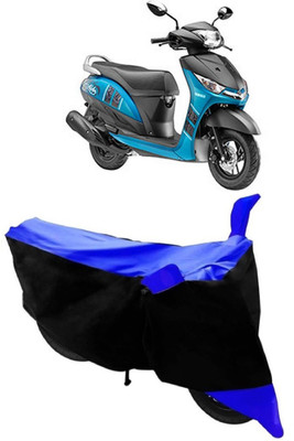 APNEK Two Wheeler Cover for Yamaha(Alpha, Blue)