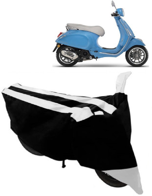 AutoRock Two Wheeler Cover for Piaggio(Vespa, White)