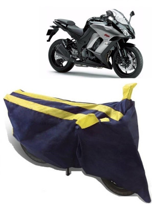 AutoKick Two Wheeler Cover for Kawasaki(Ninja 1000, Yellow)