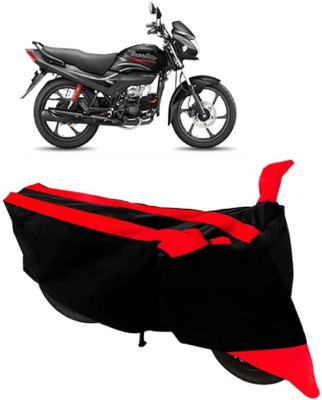 Elegance Two Wheeler Cover for Hero(Passion Pro, Red)