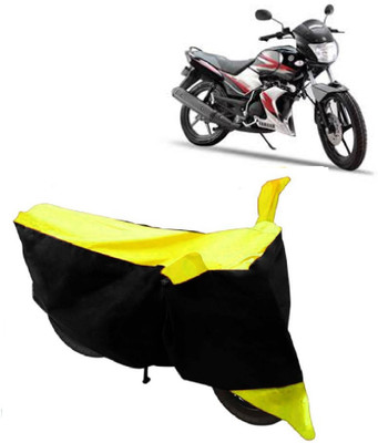Yuneik Two Wheeler Cover for Yamaha(SS, Yellow)