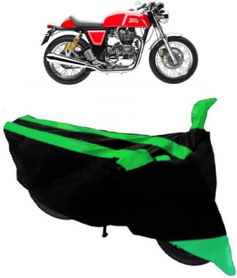 Elegance Two Wheeler Cover for Royal Enfield(Continental GT, Green)