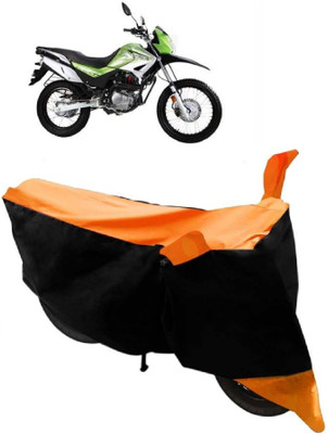 Yuneik Two Wheeler Cover for Hero(Impulse, Orange)