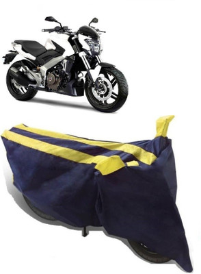 AutoKick Two Wheeler Cover for Bajaj(Dominar, Yellow)