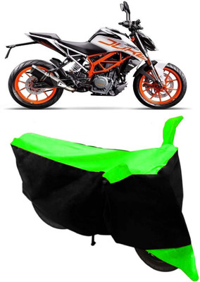 AutoRock Two Wheeler Cover for KTM(Duke 390, Green)