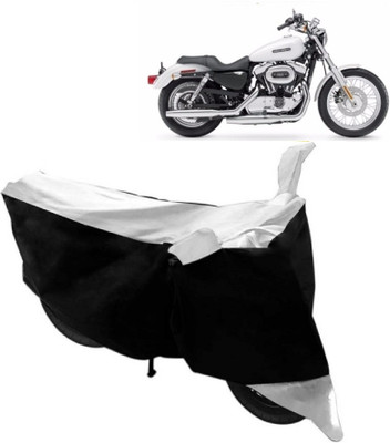 Elegance Two Wheeler Cover for Harley Davidson(XL 1200, White)