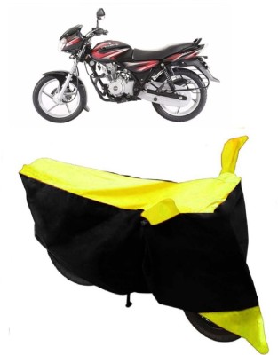 SUNONA Waterproof Two Wheeler Cover for Bajaj(Discover 125 DTS-i, Yellow)