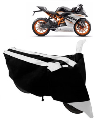 Elegance Two Wheeler Cover for KTM(RC 390, White)