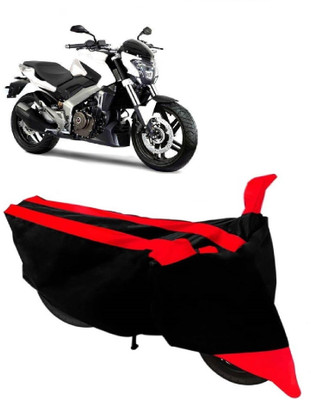 Elegance Two Wheeler Cover for Bajaj(Dominar, Red)