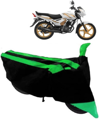 Elegance Two Wheeler Cover for TVS(Star City, Green)