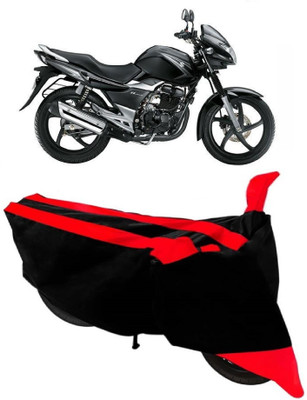 AutoKick Two Wheeler Cover for Suzuki(GS 150R, Red)