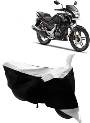 Elegance Two Wheeler Cover for Honda(CBZ, White)