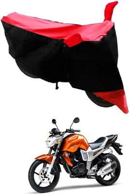 Yuneik Two Wheeler Cover for Yamaha(FZ16, Red)