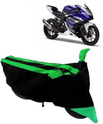 AutoKick Two Wheeler Cover for Yamaha(YZF R25, Green)