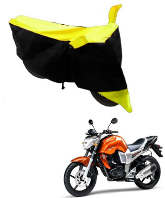 AutoKick Two Wheeler Cover for Yamaha(FZ16, Yellow)