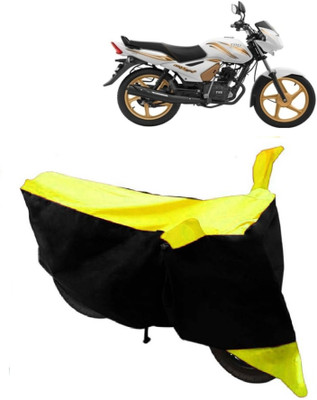 Yuneik Two Wheeler Cover for TVS(Star City, Yellow)
