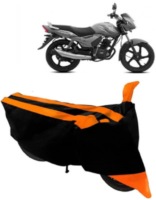 AutoKick Two Wheeler Cover for TVS(Sport, Orange)