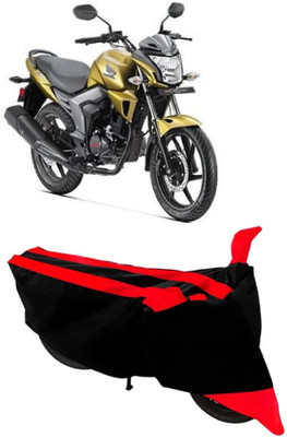 AutoRock Two Wheeler Cover for Honda(CB Trigger, Red)