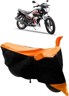 AutoKick Two Wheeler Cover for Mahindra(Stallio, Orange)