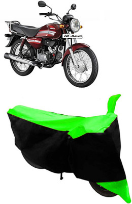 Yuneik Two Wheeler Cover for Hero(HF Dawn, Green)