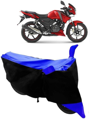 AutoRash Two Wheeler Cover for TVS(Apache RTR 160, Blue)