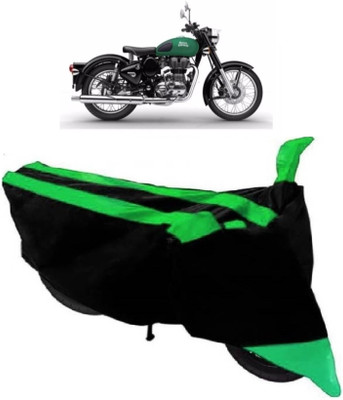 APNEK Waterproof Two Wheeler Cover for Royal Enfield(Twin, Green, Blue)