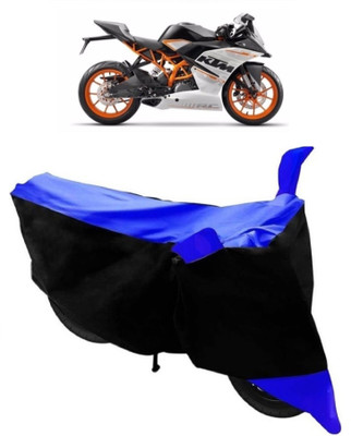 Yuneik Two Wheeler Cover for KTM(RC 390, Blue)