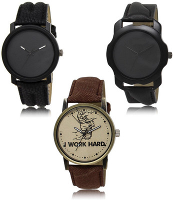 FERRIZZO New latest Designer Combo of 3 Analog Watch  - For Men