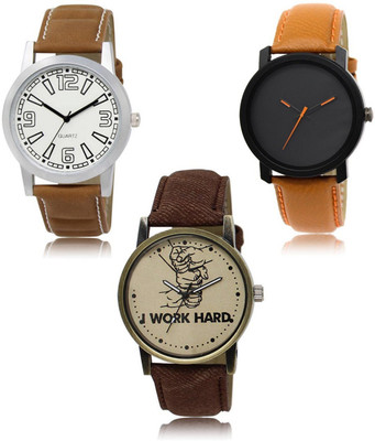SWIFFIN New latest Designer Combo of 3 Analog Watch  - For Men