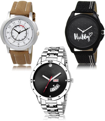 FERRIZZO New latest Designer Combo of 3 Analog Watch  - For Men