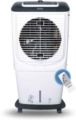 MAHARAJA WHITELINE 65 L Room/Personal Air Cooler(White, Black, Hybridcool 65 Remote/ CO-147)
