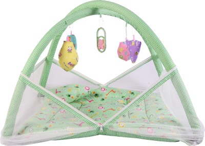 RBC RIYA R Cotton Baby Bed Sized Bedding Set(Green)